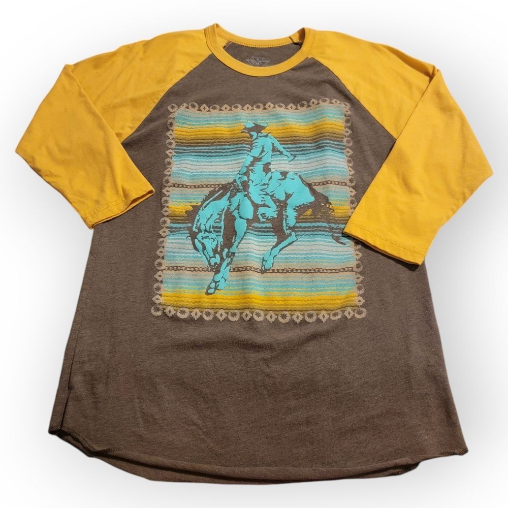 Crazy Train T Shirt Cowboy Rodeo Graphic Tee